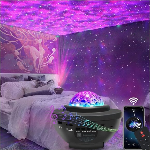High Quality Galaxy Projector Sky Star Starry Night Lights  Starlight Projector - Picture 2 of 11